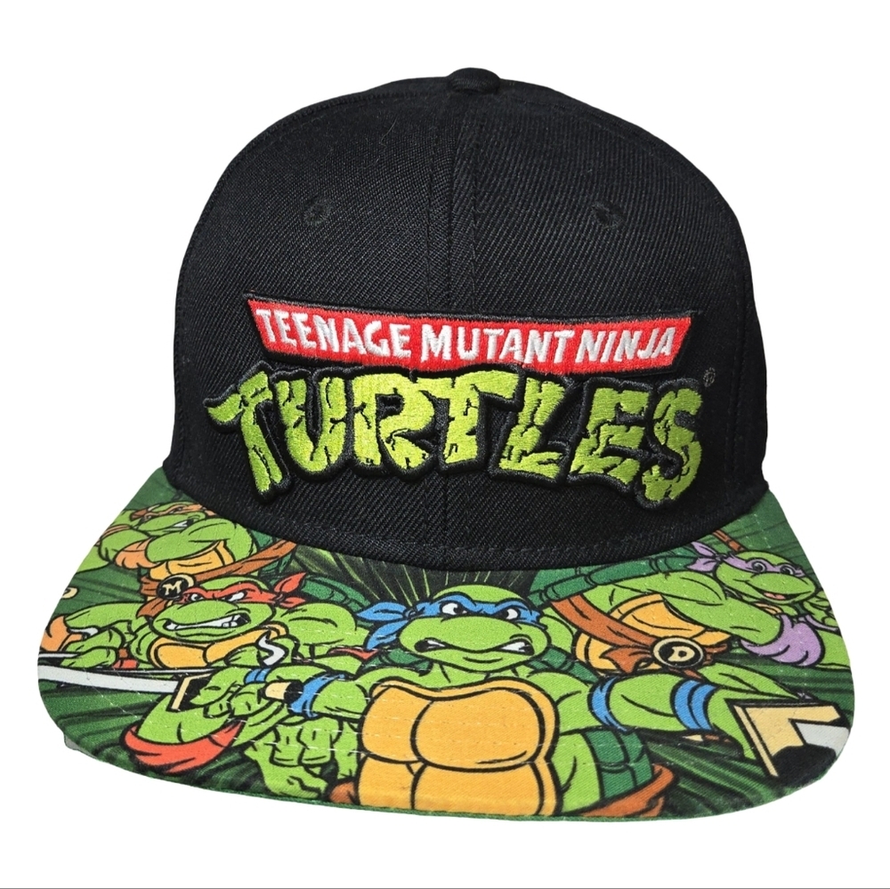 Teenage Mutant Ninja Turtles Cowabunga Snapback Cap Hat Nickelodeon 2016